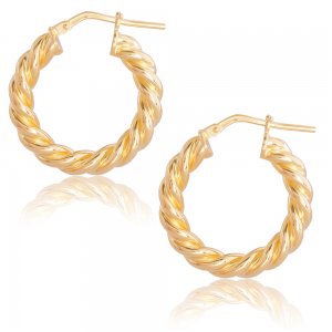 Σκουλαρίκια κρίκοι μοντέρνα ασημένια 230127 β